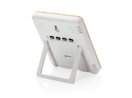 Bambus Wetterstation Werbeartikel