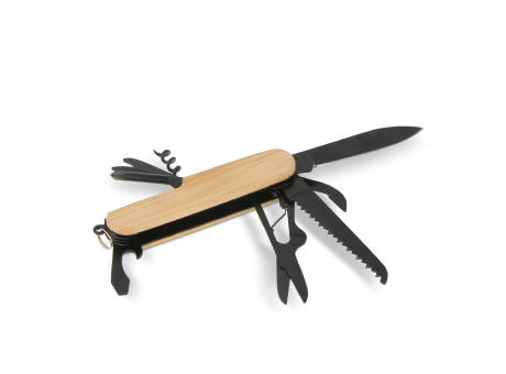 Multi-Tool-Bambus 9 Funktionen Werbeartikel