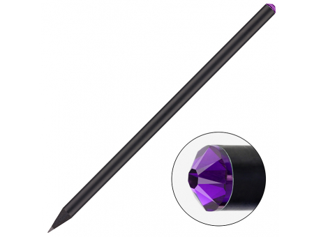 Bleistift, Kristall-Bleistift mit Preciosa® Kristall  bedrucken