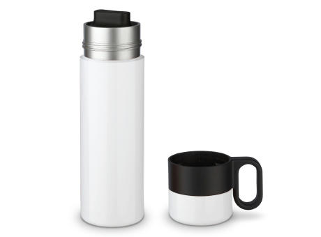Isolierflasche mit Becher 500ml Werbeartikel