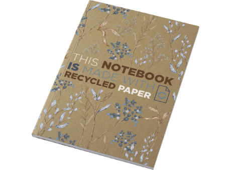 Product image Novella Austen A5 Softcover Notizbuch aus recyceltem Kraftpapier – 50 Blatt Werbeartikel