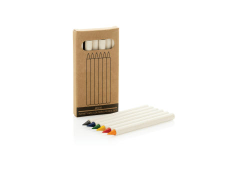 Micki GRS Infinity 6-teiliges Buntstift-Set Werbeartikel