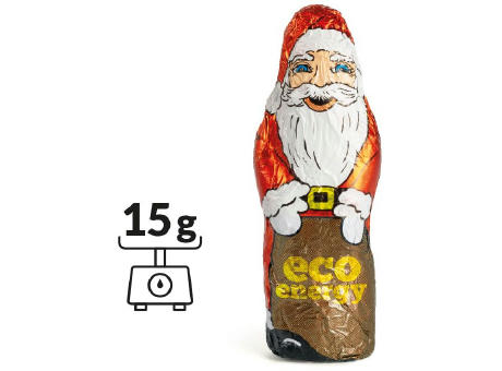 Product image Schoko Weihnachtsmann Individuell bedrucken