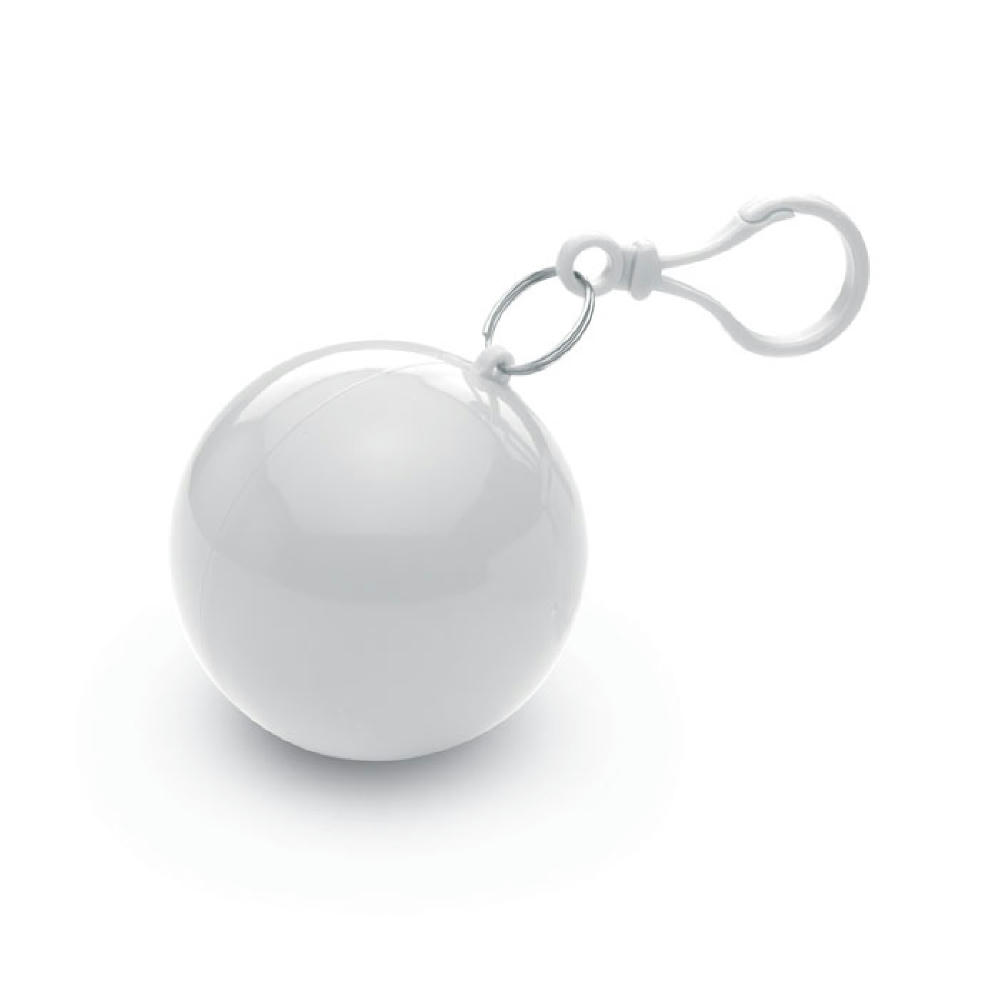 Regenponcho in Kugel Werbeartikel