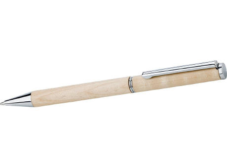 Kugelschreiber aus Ahornholz Lucienne bedrucken