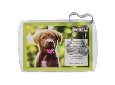 Backförmchen in der Box - Haustiere - Knochen Werbeartikel