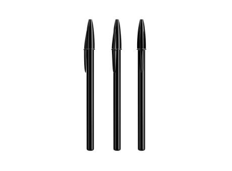 Schwarz / Schwarz / Schwarze Tinte