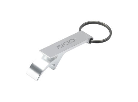 Opener GRS Recycled Aluminium Schlüsselanhänger bedrucken