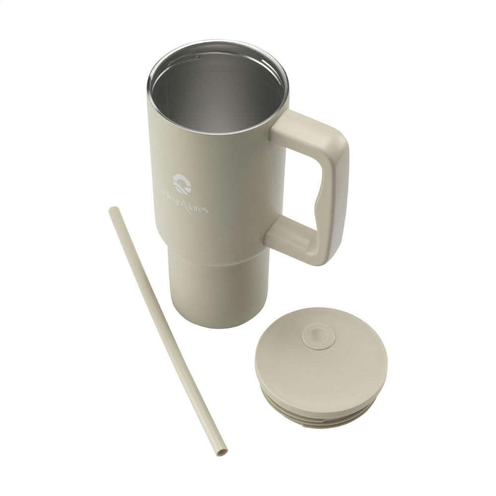 Rhino RCS Recycled Steel Cup 900 ml Werbeartikel