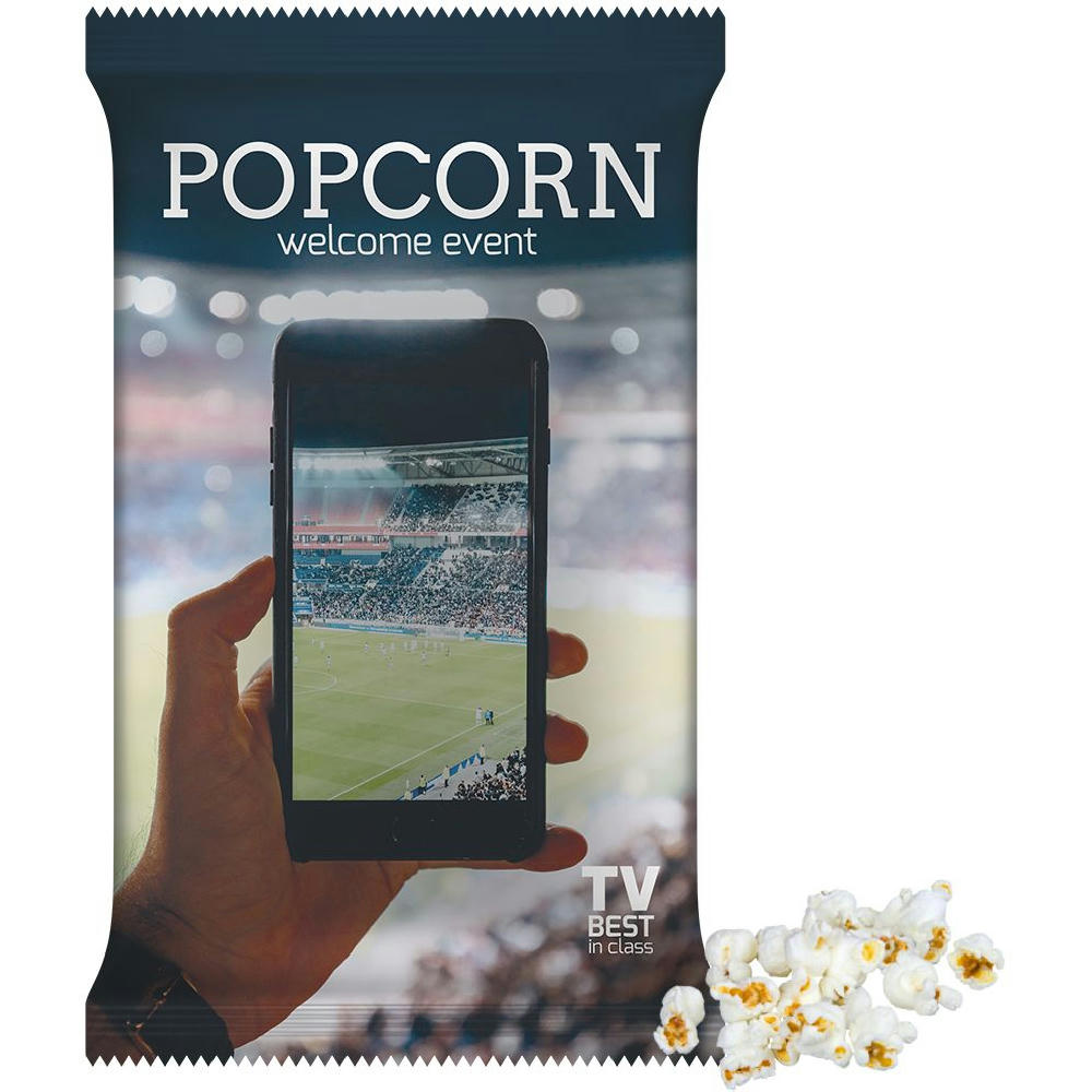 Product image Popcorn süß, ca. 35g, Maxi-XXL-Tüte Werbeartikel