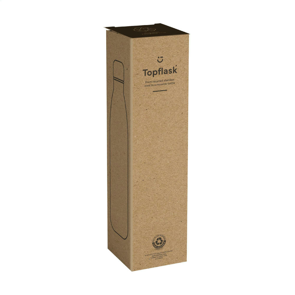 Topflask RCS Recycled Steel 750 ml Trinkflasche Werbeartikel