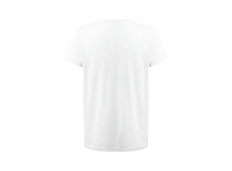 THC FAIR WH. T-Shirt aus 100% Baumwolle. Weiße Farbe Werbeartikel