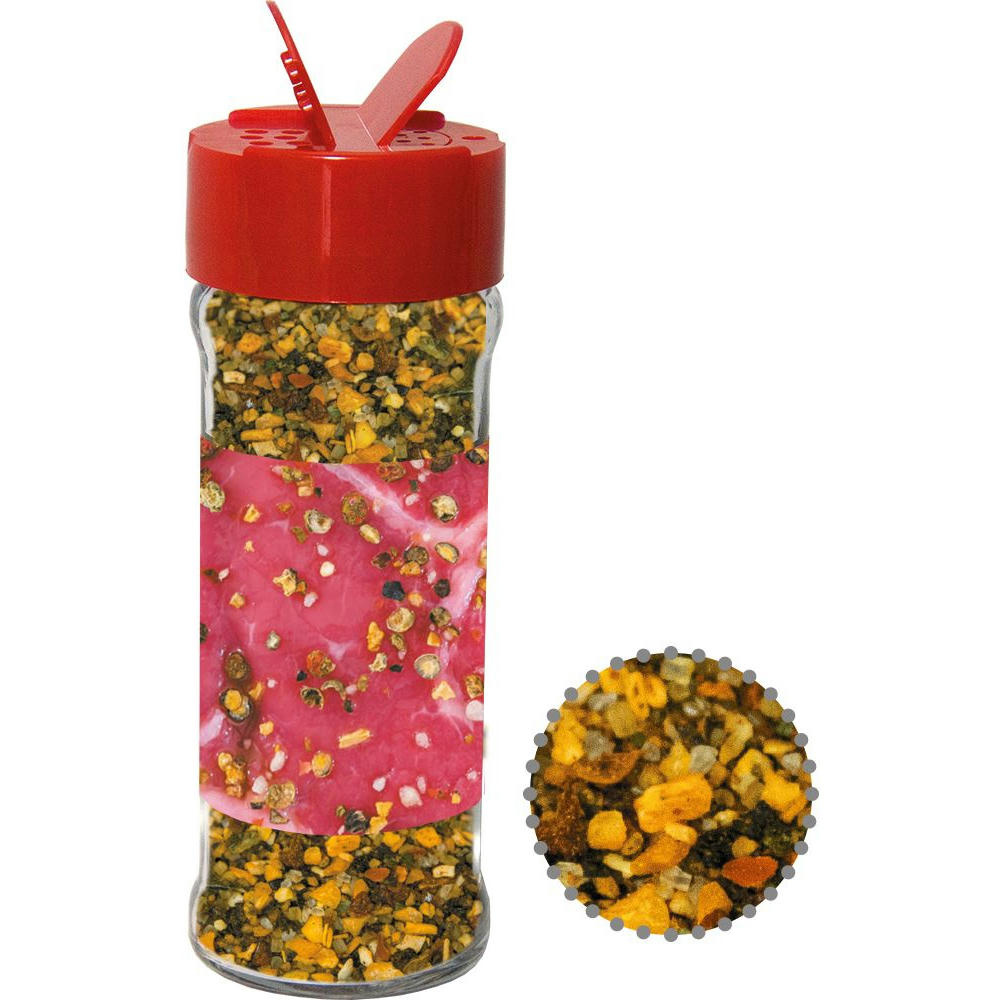 Product image Gewürzmischung Steak Pfeffer, ca. 55g, Glas mit Streuaufsatz Werbeartikel
