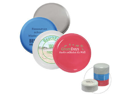 Wurfscheibe Recycling "Jupiter" Werbeartikel