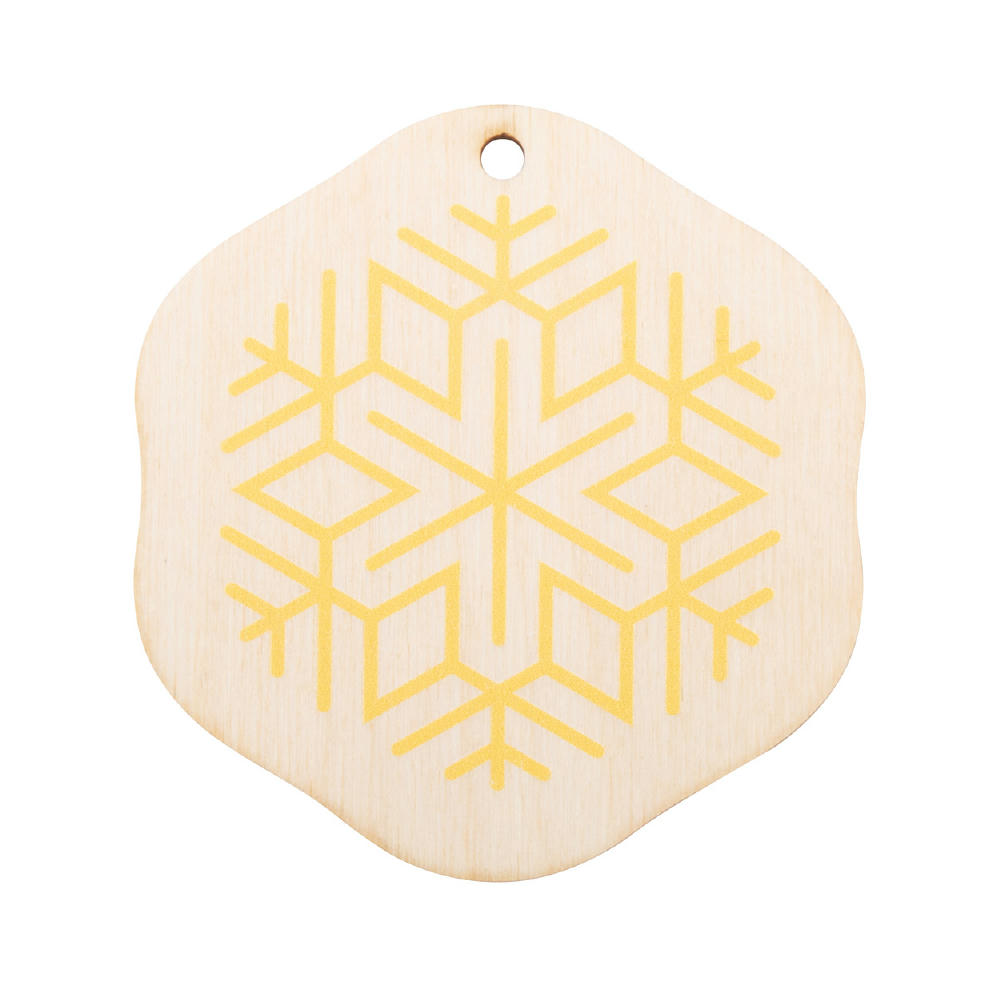 Individueller Weihnachtsbaumschmuck CreaJul Wood Werbeartikel