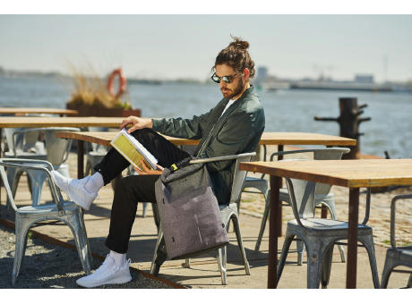 Urban schnitthemmender Anti-Diebstahl-Rucksack bedrucken