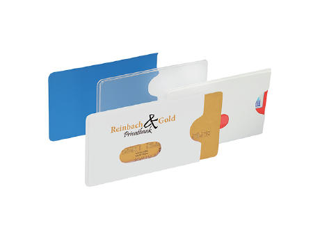 Kreditkartenhülle, flexibel bedrucken