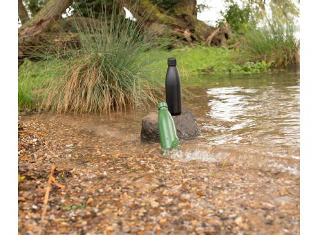 Doppelwandige Edelstahlflasche (500 ml) Amara Werbeartikel
