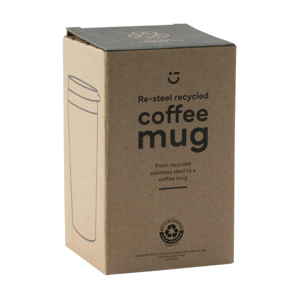 Re-Steel RCS Recycled Coffee Mug 380 ml Thermobecher Werbeartikel