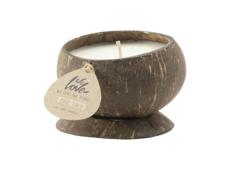 We Love The Planet Coconut Candle Kerze Werbeartikel