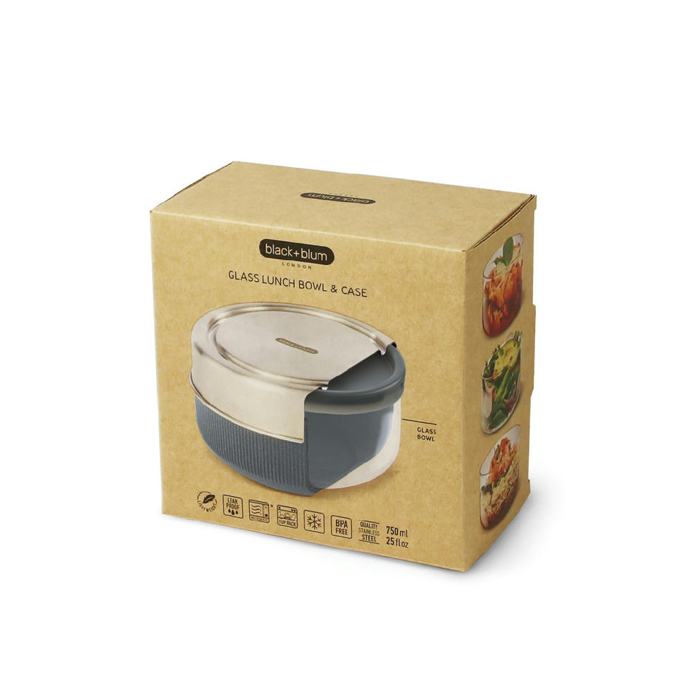 Black+Blum Glass Lunch Bowl 750ml Werbeartikel