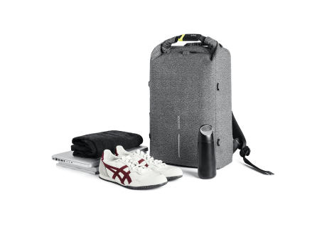 Urban schnitthemmender Anti-Diebstahl-Rucksack bedrucken