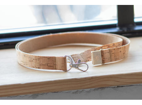 Kork-Lanyard Trino bedrucken