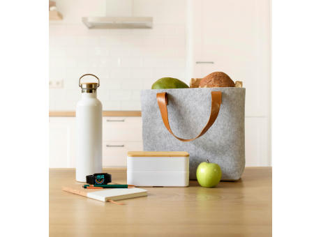 Doppellagige PP-Lunchbox Maxton Werbeartikel