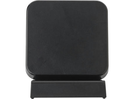 Drahtloses Ladegerät aus Kunststoff James Werbeartikel