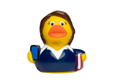 Quietsche-Ente Businesswoman Werbeartikel