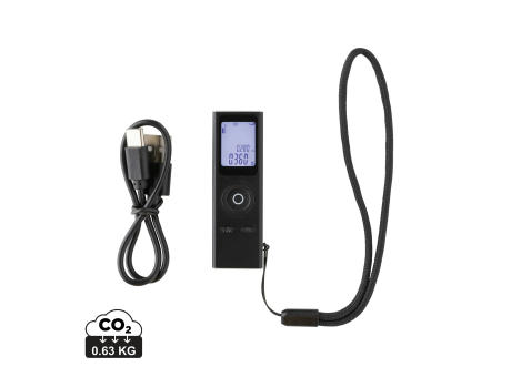 Product image Gear X 30m Lasermessgerät aus RCS recyceltem Aluminum Werbeartikel