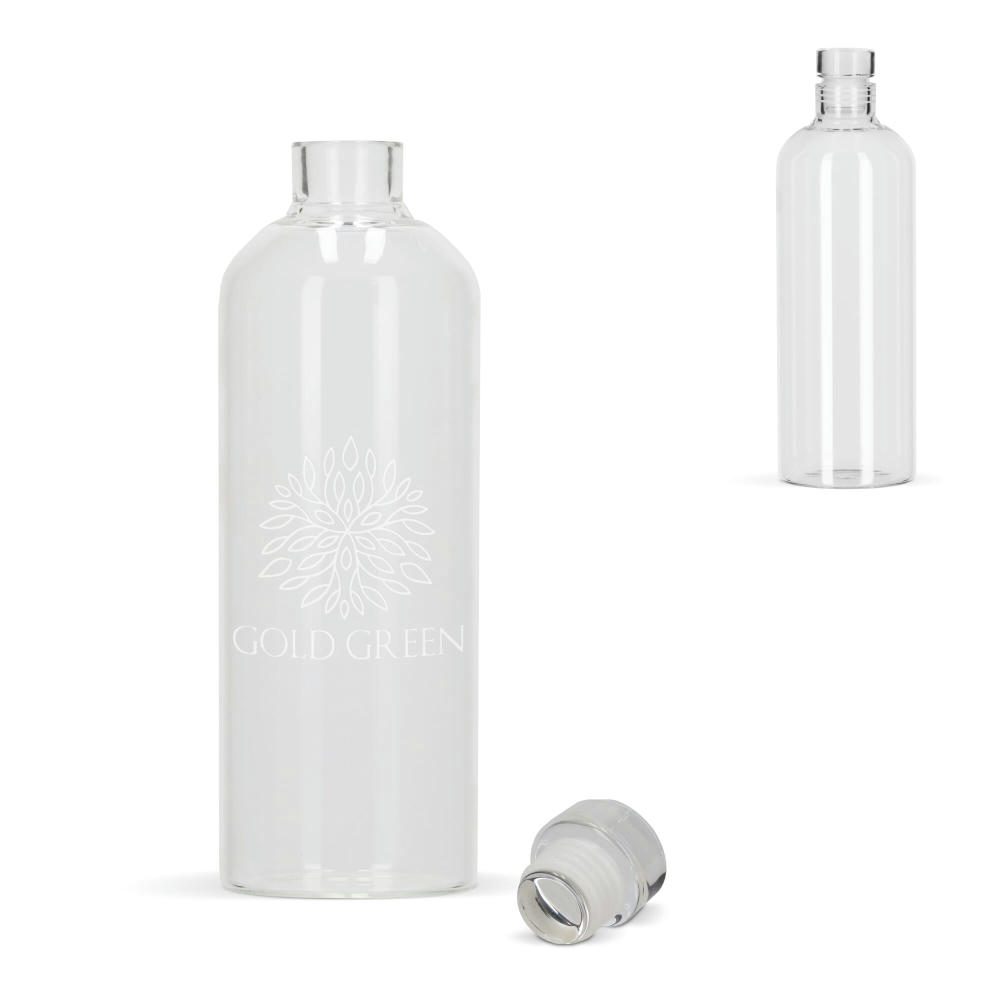 Product image Trinkflasche aus Glas 1000 ml Werbeartikel