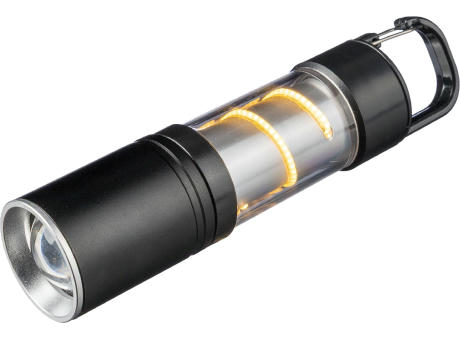 Aluminium COB-Taschenlampe Vela Werbeartikel