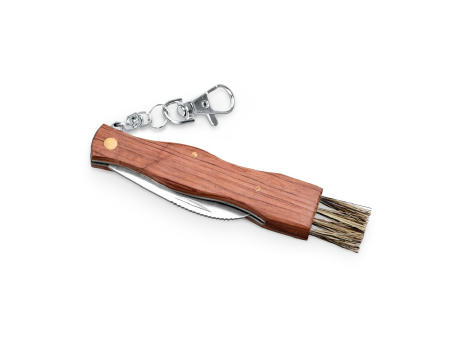 GUNTER. Taschenmesser aus Edelstahl und Holz Werbeartikel