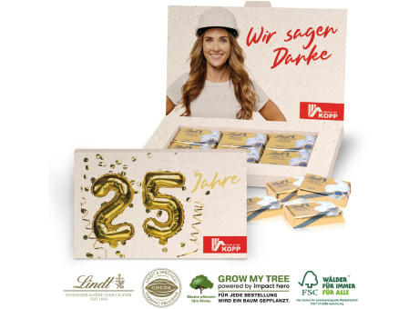 Product image PRÄSENTBOX „BUSINESS” MIT LINDT SCHOKOTÄFELCHEN Werbeartikel