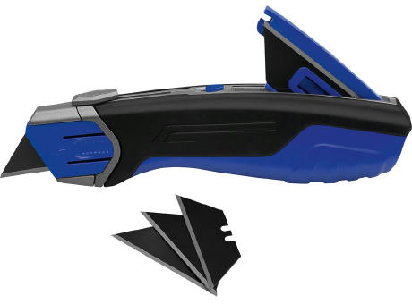 Sicherheitsmesser "Protect Cut HP blau" Werbeartikel