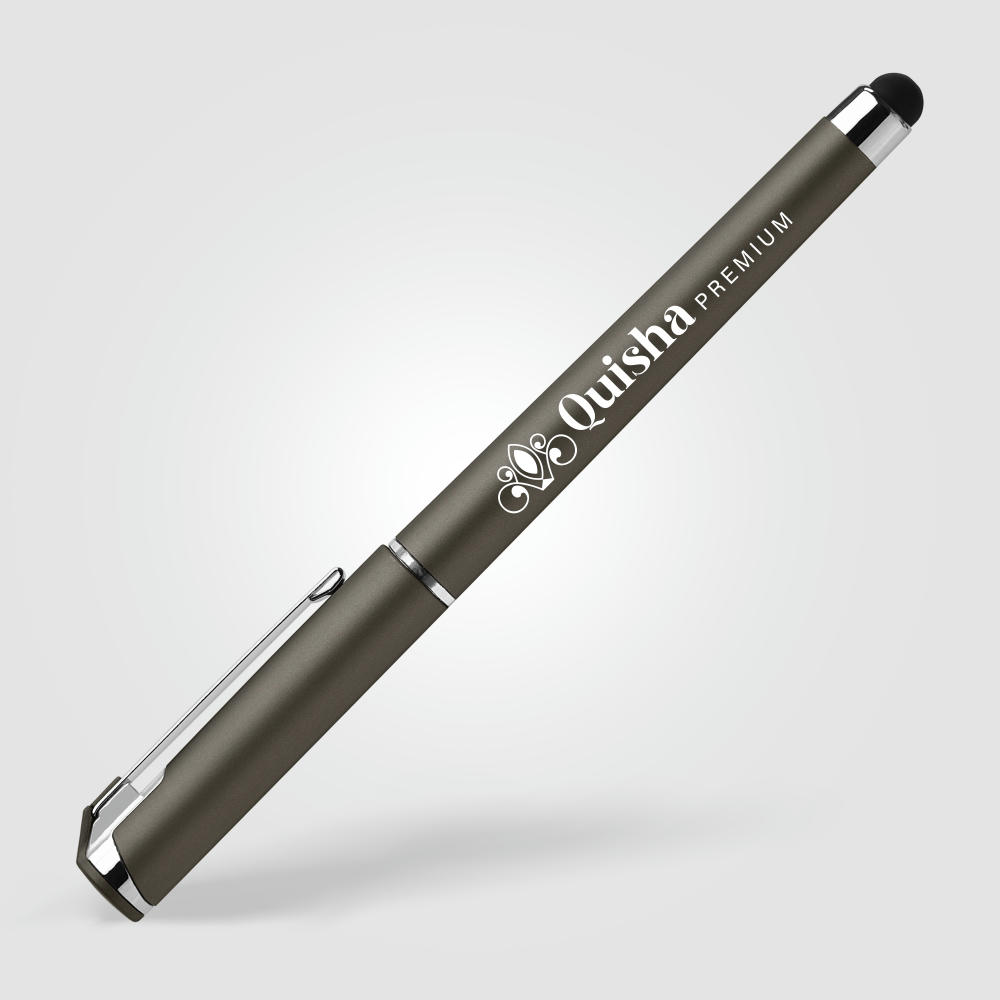 Islander Softy Metallic Gelschreiber - m/Stylus Werbeartikel
