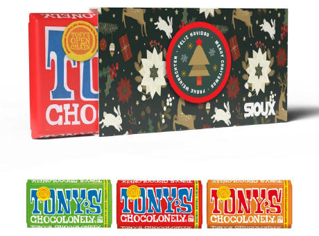 Tony's Chocolonely Tafel 90 g Werbeartikel