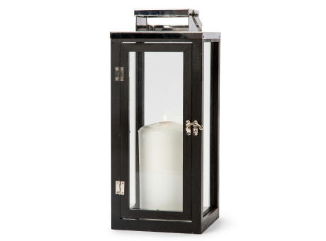 Orrefors Jernverk Laterne aus Holz Werbeartikel