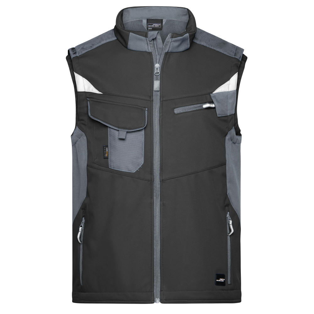 Product image Workwear Softshell Vest - STRONG - - Professionelle Softshellweste mit hochwertiger Ausstattung Werbeartikel