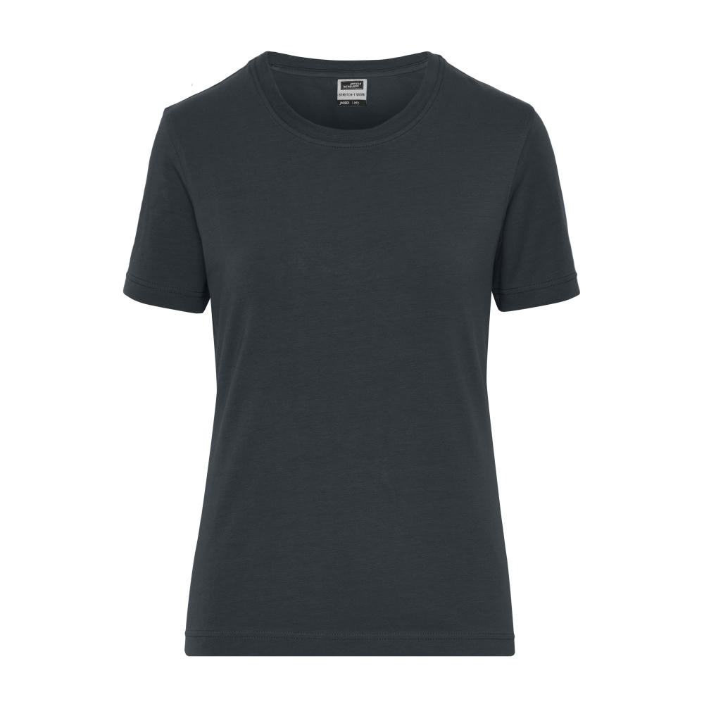 Product image Ladies' BIO Stretch-T Work - SOLID - - T-Shirt aus weichem Elastic-Single-Jersey Werbeartikel