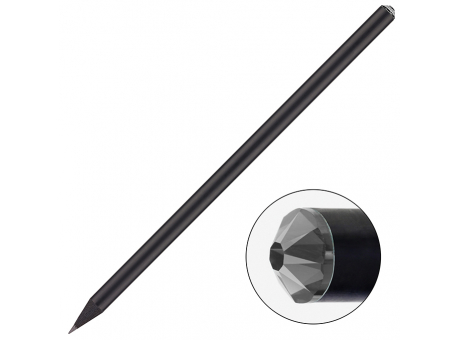 Bleistift, Kristall-Bleistift mit Preciosa® Kristall  bedrucken
