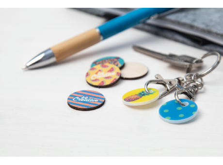 Einkaufswagen-Chip/Schlüsselanhänger ColoShop bedrucken