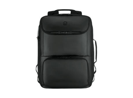 UrbanOne, UrbanOne Travel Backpack, 15.6" Laptop Backpack, Black Werbeartikel