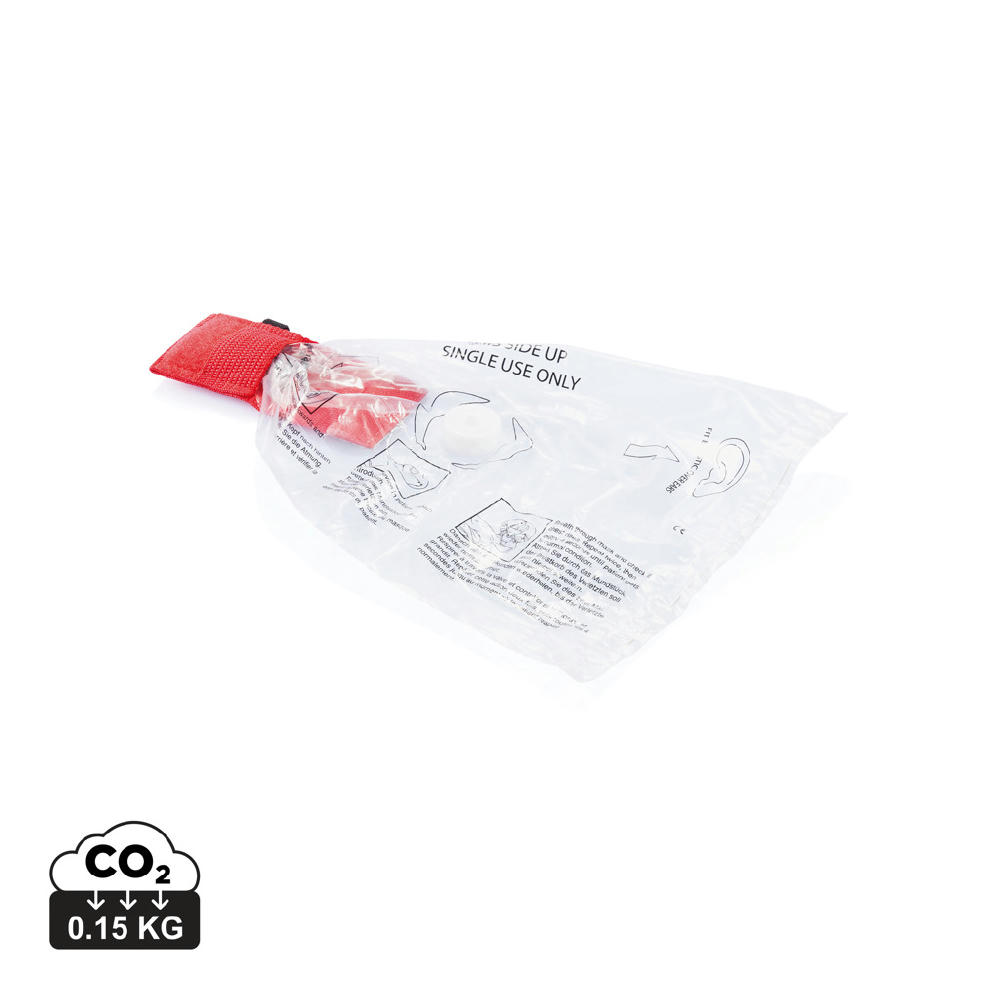 Product image CPR-Maske für den Schlüsselbund als Werbeartikel bedrucken mit Logo