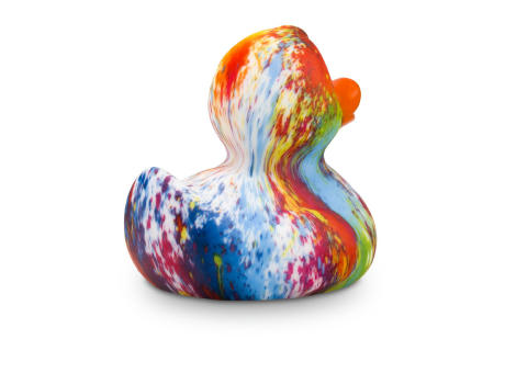 Werbeente Kathrin Kunterbunt, ca. 8 cm Werbeartikel