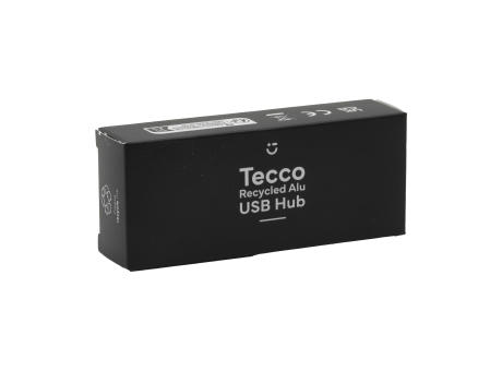 Tecco GRS Recycled Alu USB Hub Werbeartikel