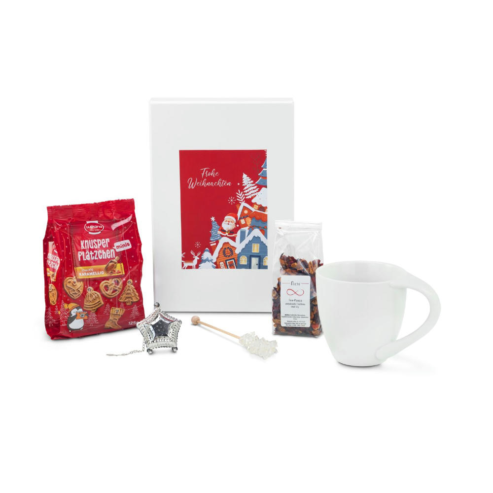 Product image Geschenkset / Präsenteset: Weihnachtliche Teebox Werbeartikel