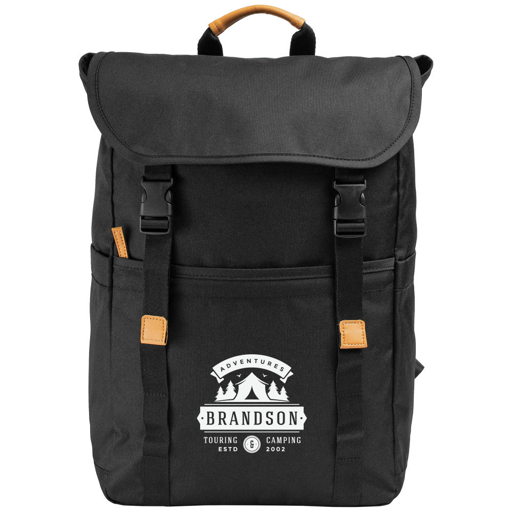 Product image Lund - 600D rPET Rucksack Werbeartikel