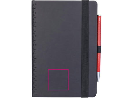 TROIKA Notizblock BLACK SLIMPAD A5 Werbeartikel